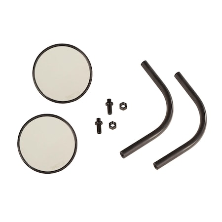 Rugged Ridge TRAIL MIRROR KIT, ROUND, PAIR; 18-19 JEEP WRANGLER/GLADIATOR 11025.25